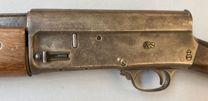 null Browning Auto 5 12/70 caliber over-and-under rifle. Gun number 62394, all steel...