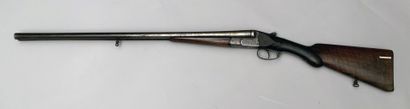 null Juxtaposed rifle Anson gauge 16. Weapon n°14074. Rocker notched blacksmith,...