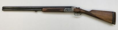 null Superimposed rifle stéphanois with ejector Damon-Petrick gauge 12/70. Barrel...