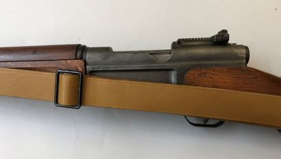 null French regulation rifle MAS 36/51 recanonized in calibre 7.08 and tested by...