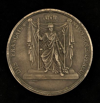 null d'après BRENET et DENOM

Napoléon Empereur des Français

Médaille en argent...