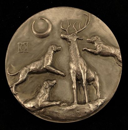 null Jacques BIRR (1920-2012)

The idea of the animal

Medal in silver plated copper...