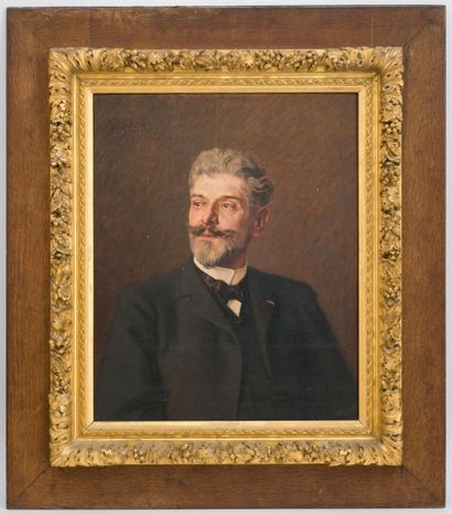 null Henri BONIS (1868-1921)
The Director of Fine Arts
Oil on canvas
71 x 57 cm