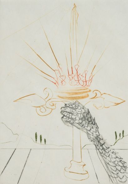 null Salvador DALI (1904-1989) :
Don Quichotte l
Suite de 15 sérigraphies sur papier...