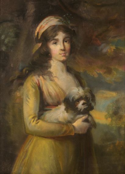 null Follower of Carl Frederic VON BREDA
Portrait of Theresa Vandoni
Pastel
93 x...