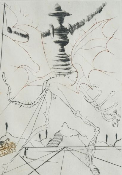 null Salvador DALI (1904-1989) :
Don Quichotte l
Suite de 15 sérigraphies sur papier...