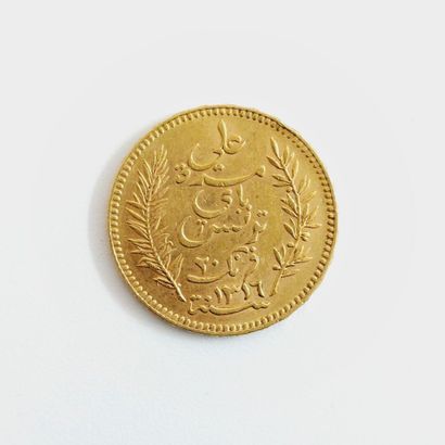 null une pièce de 20 francs or, Tunisie, 1899 A

Rayures d'usage