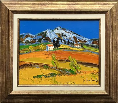 null Georges COULOMB (1947-2022)

Orange fields

Acrylic on canvas signed lower right

22...