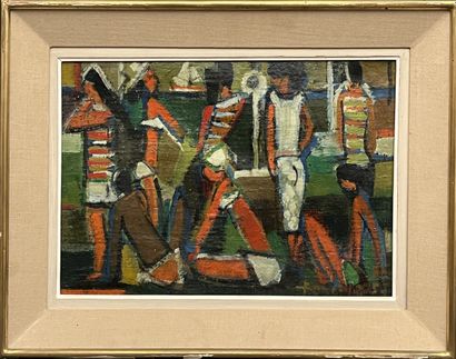 null Germain BONEL (1913-2002)

Beach

Oil on canvas signed lower right and dated...