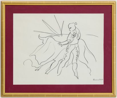 null Fernand DUBUIS (1908-1991)

Toreador

Pencil drawing signed lower right

58...