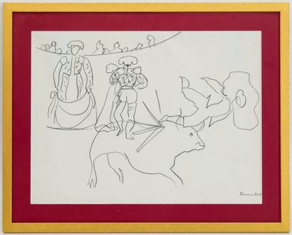 null Fernand DUBUIS (1908-1991)

Bullfighting

Pencil drawing signed lower right

40...