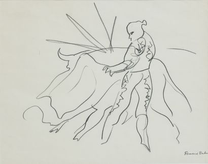 null Fernand DUBUIS (1908-1991)

Toreador

Pencil drawing signed lower right

58...
