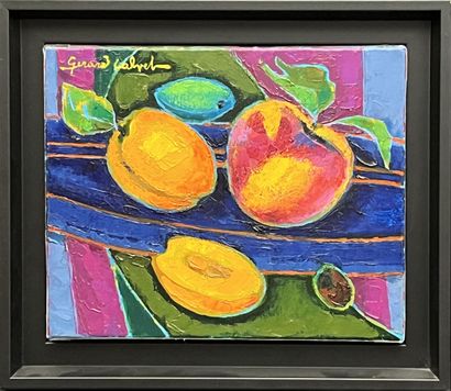 null Gérard CALVET (1926-2017)

Peach and apricot

Oil on canvas, signed in the upper...