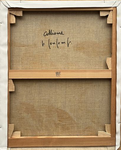 null Georges COULOMB (1947-2022)

Collioure

Huile sur toile, signée en bas à droite

55...