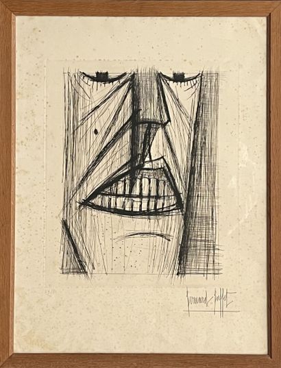 null Bernard BUFFET 1928-1999)

The teeth of the hour

Etching signed lower right...