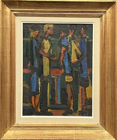 null Germain BONEL (1913-2002)

The ladies chatting

Oil on plywood panel signed...