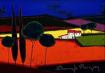 null Roger BONAFE (1932)

The farmhouses of the Green Meadow

Oil on canvas signed...