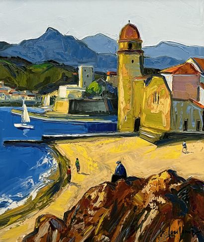 null Georges COULOMB (1947-2022)

Collioure

Oil on canvas, signed lower right

55...