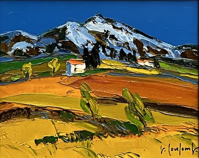 null Georges COULOMB (1947-2022)

Orange fields

Acrylic on canvas signed lower right

22...