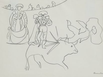 null Fernand DUBUIS (1908-1991)

Bullfighting

Pencil drawing signed lower right

40...