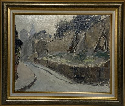 null Claude BILS (1883-1968)
Vines in Montmartre
Oil on cardboard signed lower right
33...