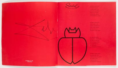 null Salvador DALI
Autograph in felt-tip pen in full page of the 2nd of cover.
Scarab...