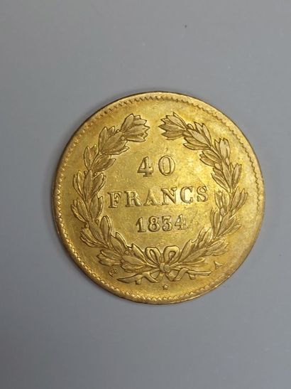 null 1 pièce de 40 Fr or - 1831 