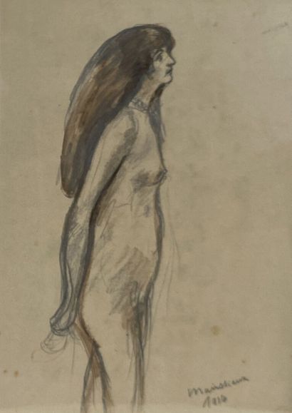 Lucien MAINSSIEUX (1885-1958)
Standing Nude...