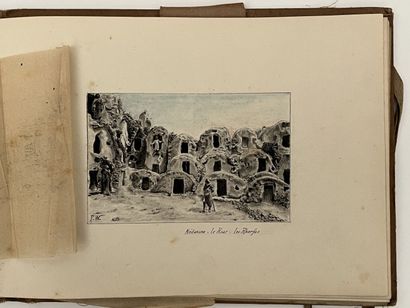 null ORIENTALIST SCHOOL, circa 1910
Sketchbook of Frederic WILLIAMS, Officer in North...