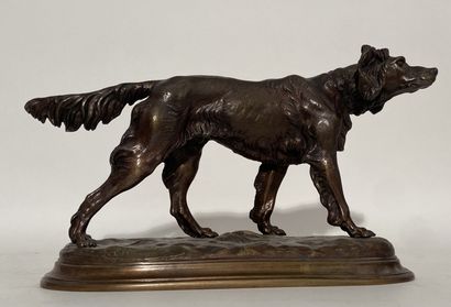 Jules MOIGNIEZ (1835-1894)
Hunting dog at...