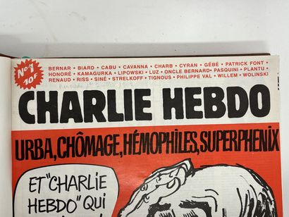 null CHARLIE HEBDO. 1992-2012 (from number 1 to number 1071)
Set of 20 bound albums,...