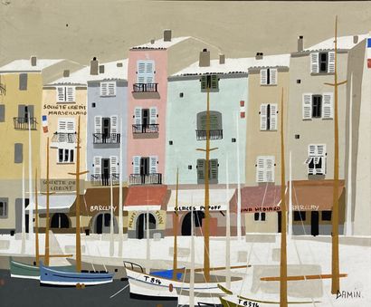 Georges DAMIN (1942)
Vue du port de Saint...
