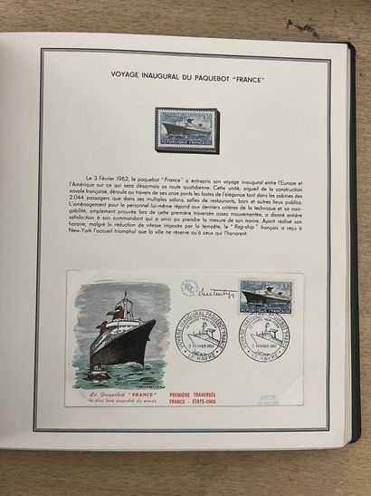 null 6 albums - France : First day covers with original stamps
condition : **/0
Expert...