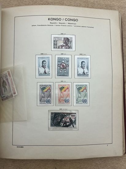 null 8 albums - Germany, DDR all periods including facies + Stamps from the rest...