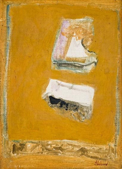 null Chafik ABBOUD (1926-2004)
Open window, 1974
Oil on canvas signed lower right...