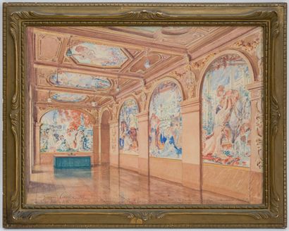 null Georges CASTEX (1860-1943)
Toulouse, City Hall, Wedding Hall, by Paul Gervais...