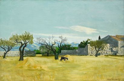null Roger CHAPELAIN-MIDY (1904-1992)
Landscape of Provence
Oil on canvas signed...