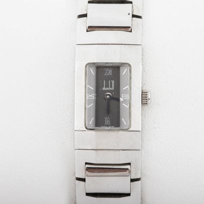 DUNHILL 
Lady's watch, steel case and bracelet,...