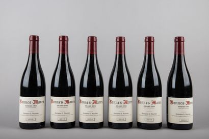 6 bouteilles Bonnes Mares -G. Roumier 2010 (etlt) 6	bouteilles 	BONNES-MARES, 		G....