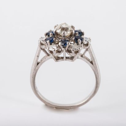 null MELLERIO dit Meller
Daisy ring, old-cut diamonds, approx. 0.50 carat, brilliant...
