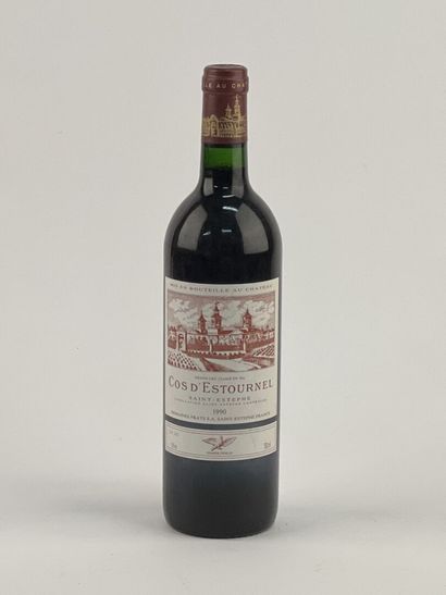 null 1 bottle CHÂTEAU COS D'ESTOURNEL 1990 2e GC Saint-Estèphe (E. f, tlm)