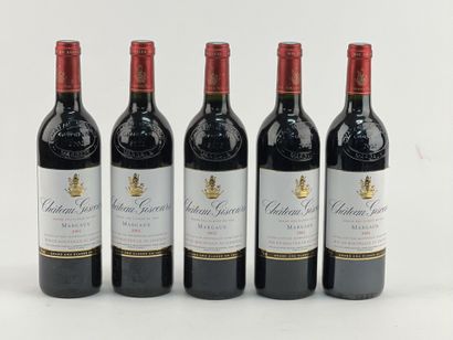 null 5 bottles CHÂTEAU GISCOURS 2002 3rd GC Margaux
