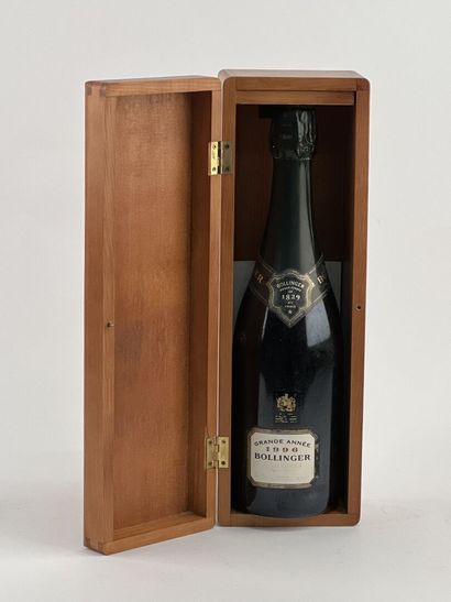 null 1 bottle CHAMPAGNE BOLINGER 1996 Vintage (CBO) (E. f, lm)