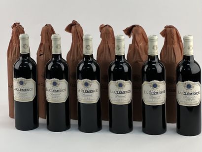 null 12 bottles CHÂTEAU LA CLEMENCE 2000 Pomerol (CBO)