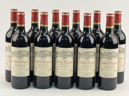 null 11 bottles CHÂTEAU CALON SEGUR 2000 3rd GC Saint-Estèphe (CBO) (E. 2 tlg)