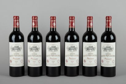 null 6 bottles CHÂTEAU GRAND-PUY-LACOSTE 5th GC Pauillac (CBO)