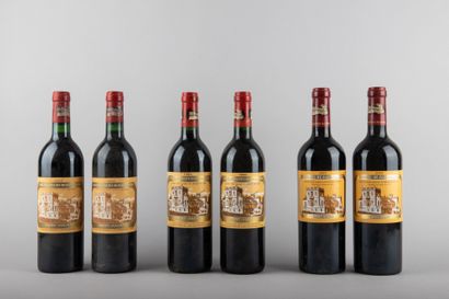null 6 bottles: 2 CHÂTEAU DUCRU-BEAUCAILLOU 1982 2nd GC Saint-Julien, 2 CHÂTEAU DUCRU-BEAUCAILLOU...