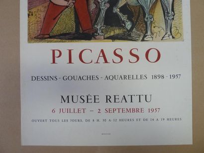 null Pablo PICASSO
Musée Reattu, 1957
Affiche
Mourlot
67 x 49 cm
(Provenance: Collection...