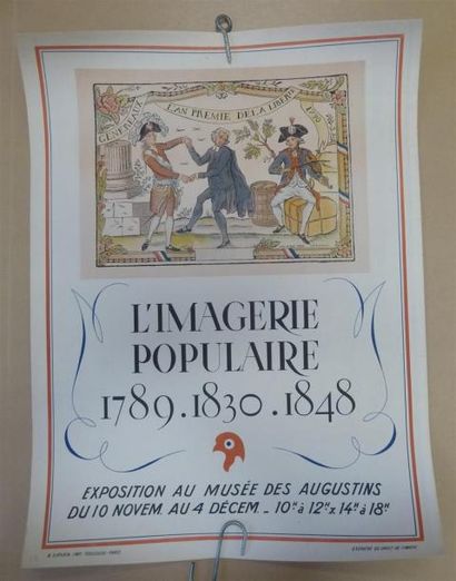 null Musée des Augustins, Toulouse
Affiche d'expostion de l'Imaginerie Populaire,...
