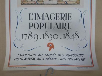 null Musée des Augustins, Toulouse
Affiche d'expostion de l'Imaginerie Populaire,...